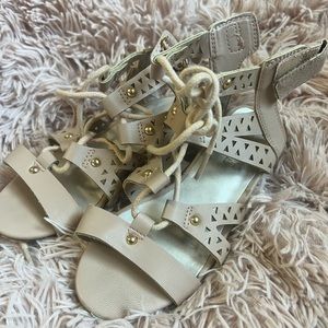 Children’s Place Girls wedge sandals